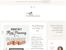 Tablet Screenshot of ahumbleplace.com